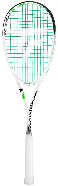 Tecnifibre rakieta do squasha Slash 120 Control 120g/zrównoważona 2025 biała - naciągnięta -